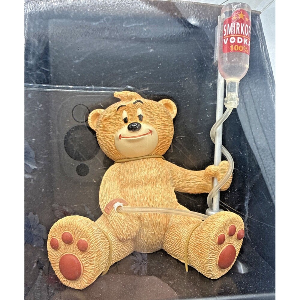 Vintage Bad Taste Bear Vladimir Vodka IV Collectible Figure Handpainted - Picture 11 of 13
